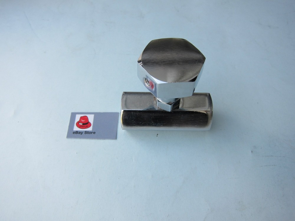 Lowrider Hydraulics 3/8"FF slowdown, chrome, new, 1 pc