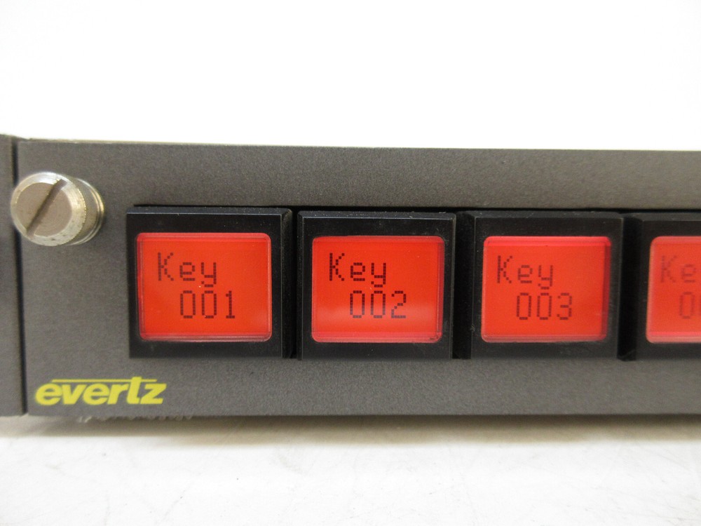 Evertz CP-1000E Intelligent Router Control Panel Routing Switch CP1000E