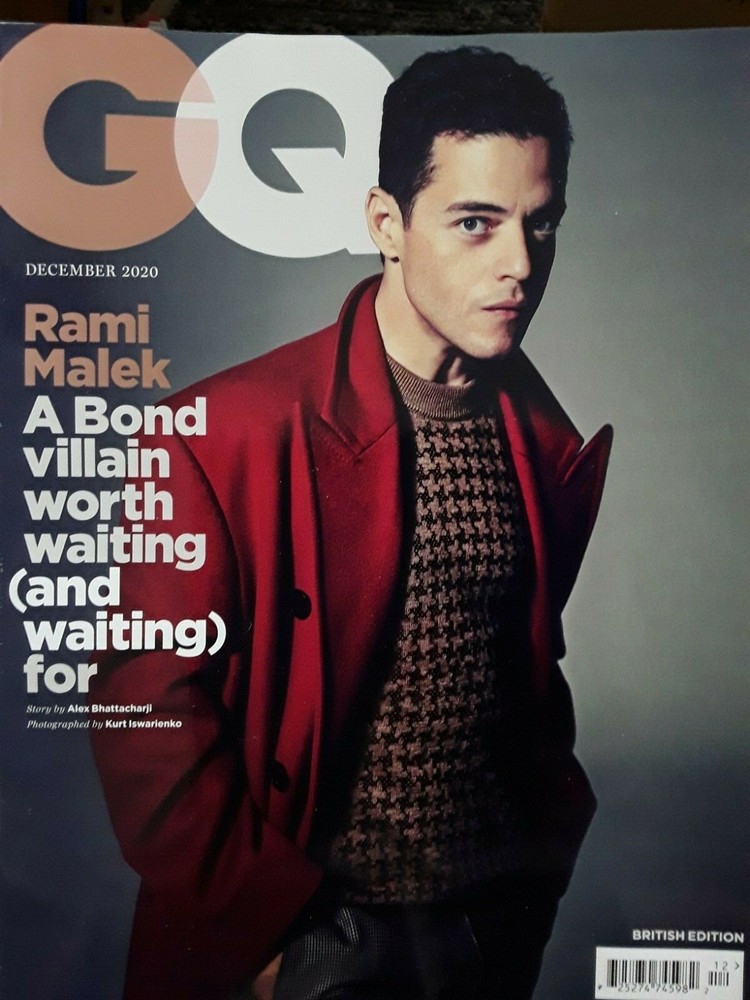 GQ BRITISH EDITION DEC.2020 | RAMI MALEK