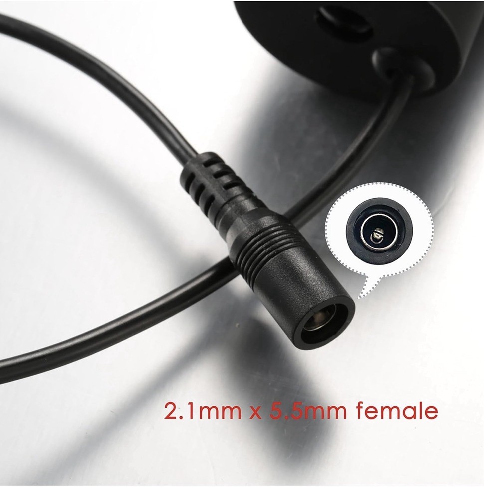 Hot Water Heater Circulation Pump with DC Power Supply Adapter Low Noise 3M Head