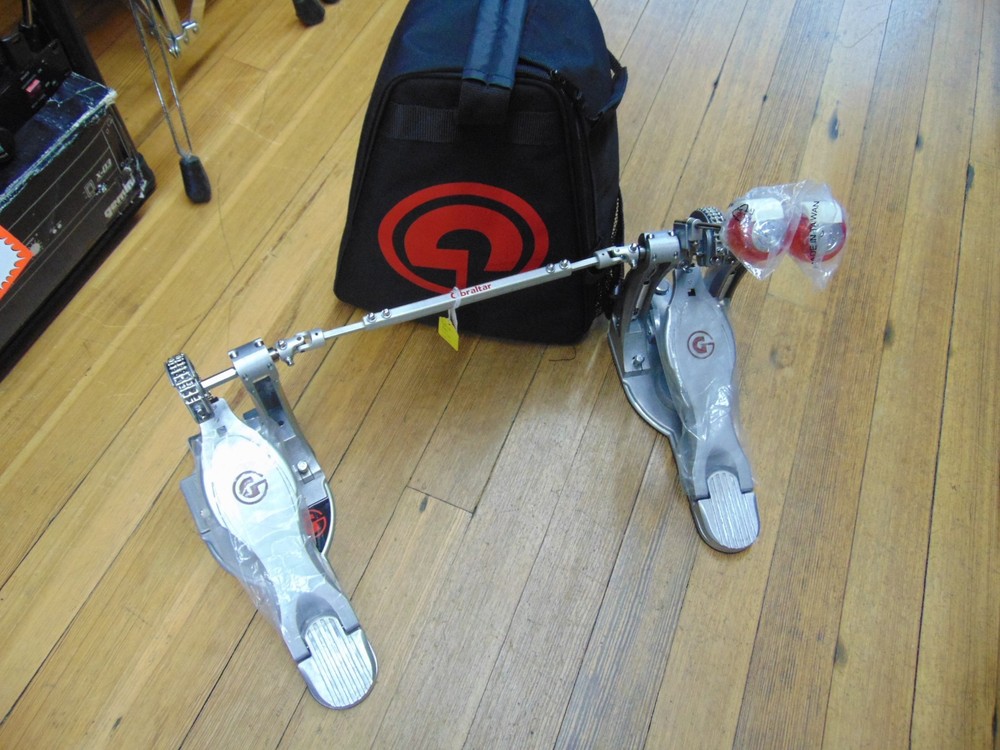 Gibraltar G Class Chain Drive Double Pedal with Case 9711G-DB