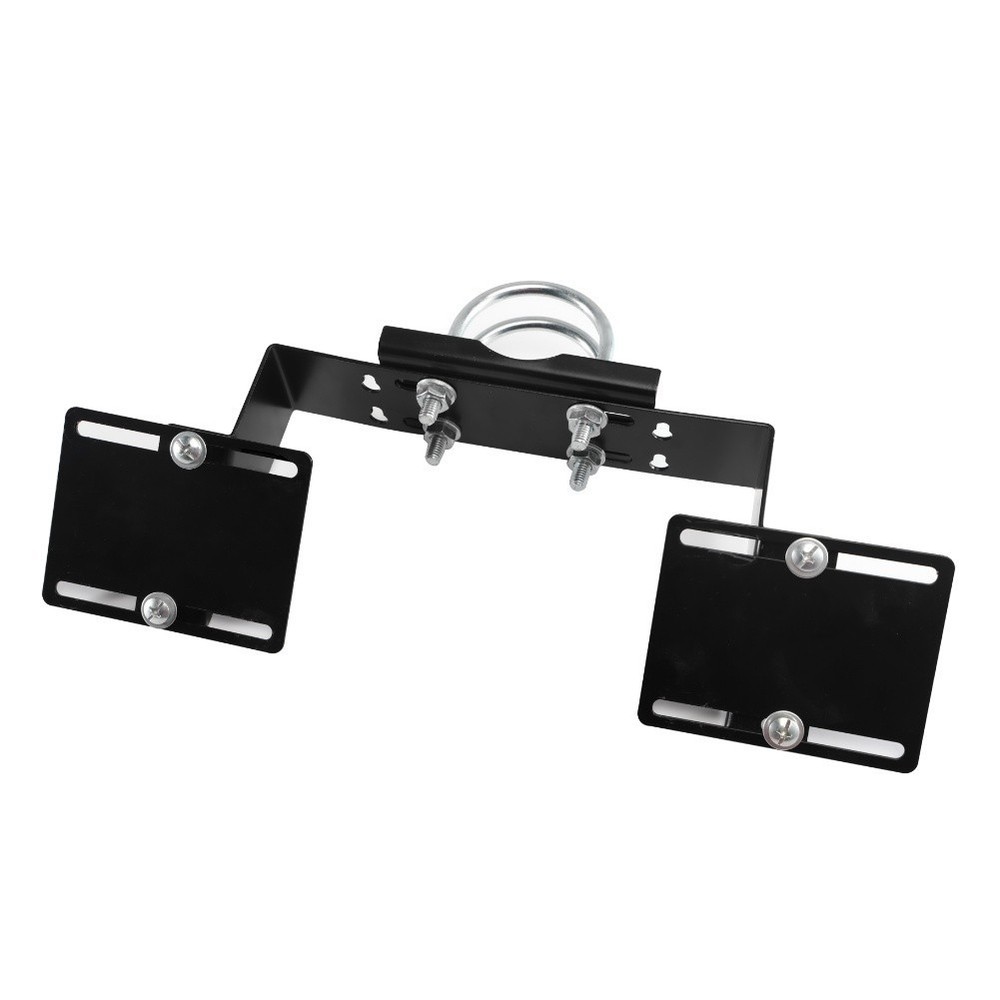 Steel Adjustable Solar Panel Mount Bracket for Pole and Wall Installation