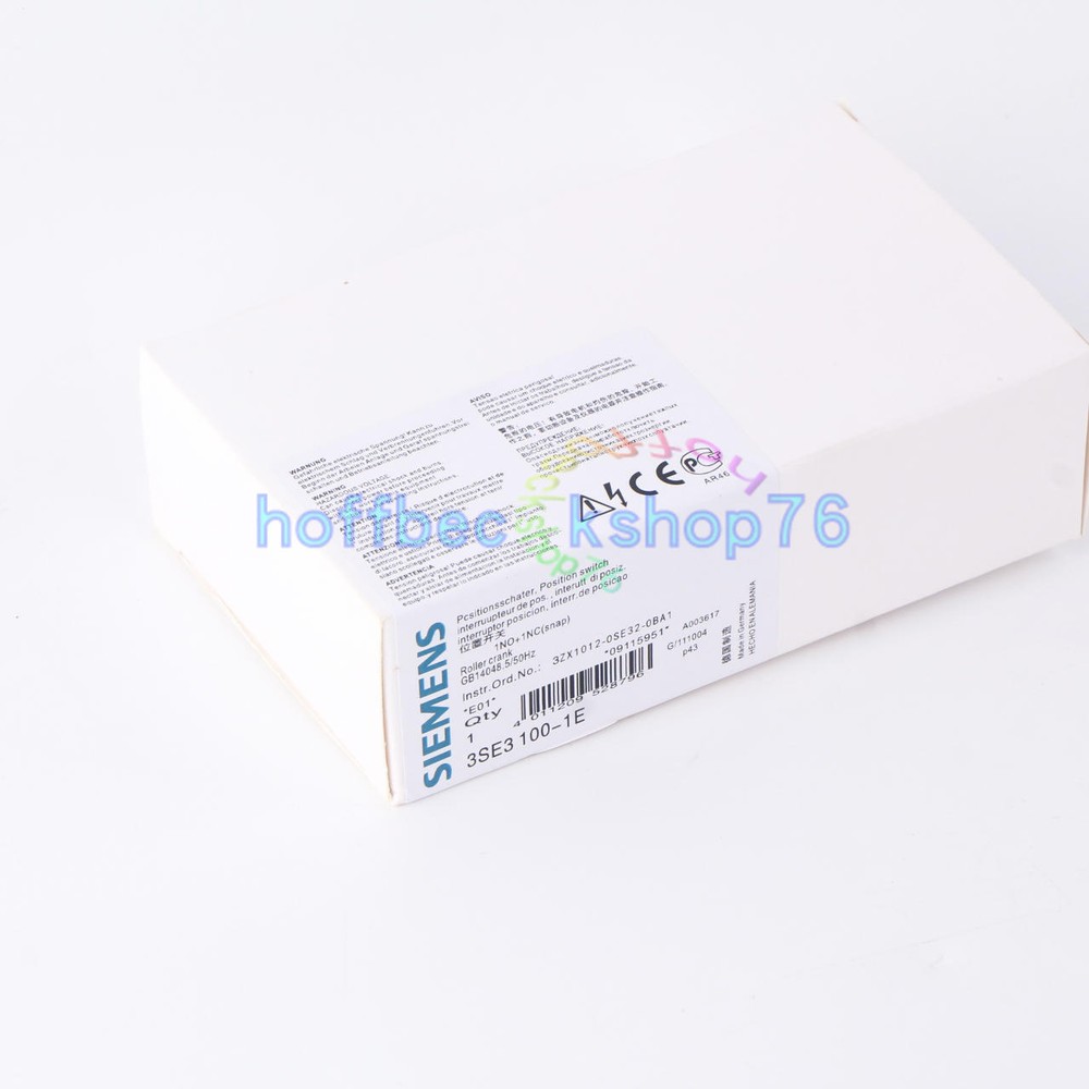 ONE New SIEMENS 3SE3100-1E Limit Switch