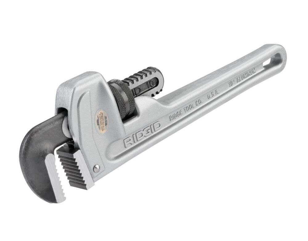 Ridgid 10 In. Aluminum Pipe Wrench