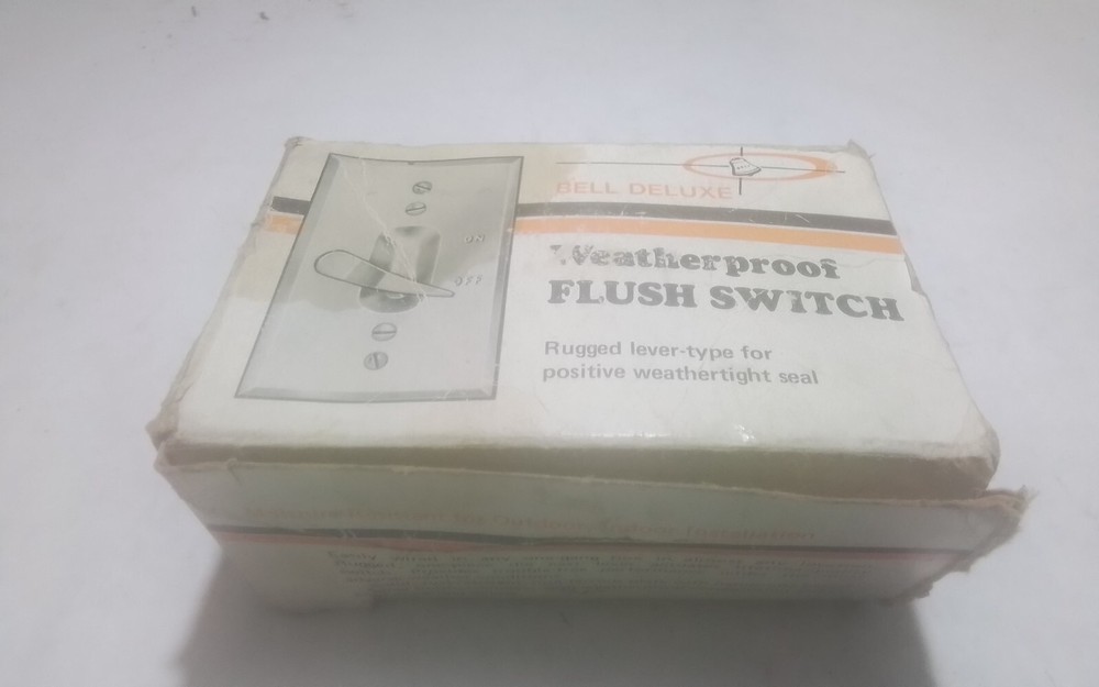 Bell WEATHERPROOF FLUSH SWITCH ON/OFF (SP64)