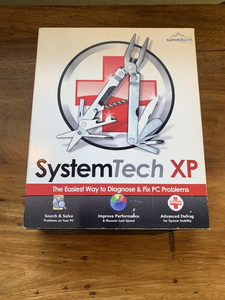SummitSoft: SystemTech XP PC-CD - NEW in BOX