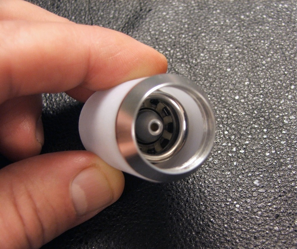 NEW CUSTOM LIGHTSABER BLADE PLUG MECHANICAL DESIGN SILVER MULTI RING GLOW CORE