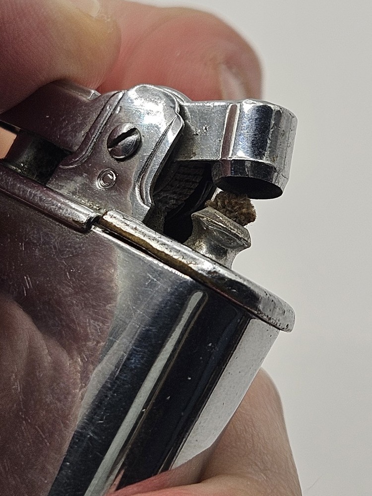 Ronson Whirlwind Lighter Vintage Untested Newark NJ