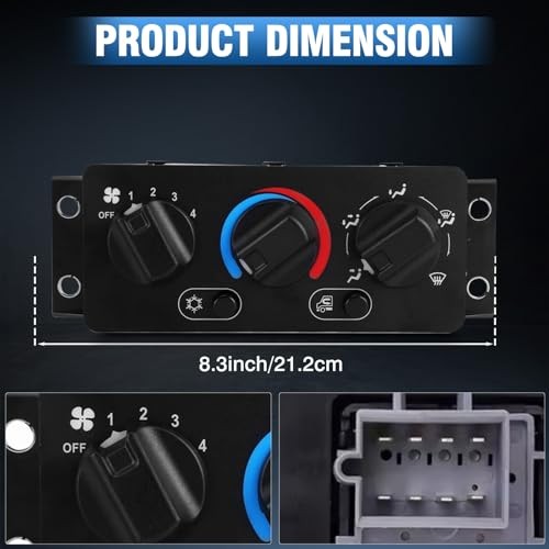 Air Conditioning Control Module Panel, AC Heater Climate Control Module