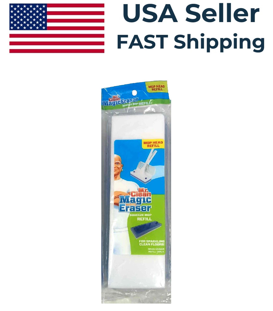 Mr. Clean Magic Eraser Squeeze Mop Head Refill Type A 446615 OB