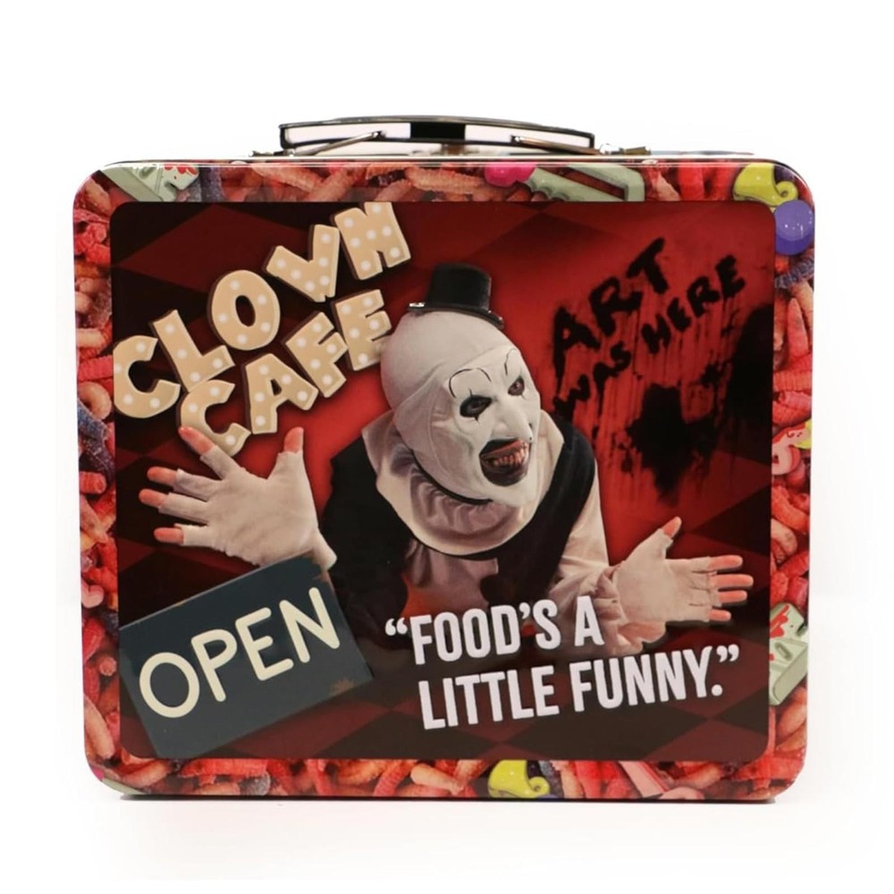 Terrifier 2 Tin Terrifier Lunch Box and Thermos Set