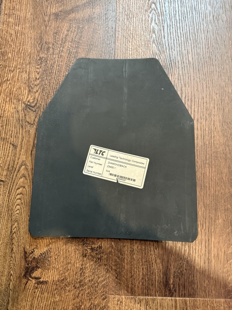 LTC Diamondback Body armor Plate Rare Single Size Medium