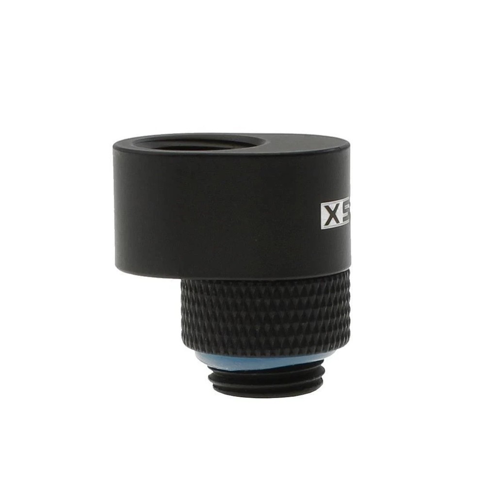 XSPC G1/4" Rotary 7mm Offset Adapter Fitting, Matte Black