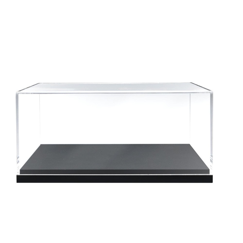 Acrylic Display Case Model Figure Display Case Storage Box with Base
