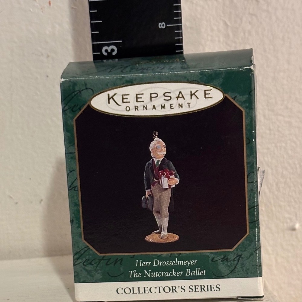 Hallmark Keepsake Herr Drosselmeyer Nutcracker Ballet Ornament 1999 Collector