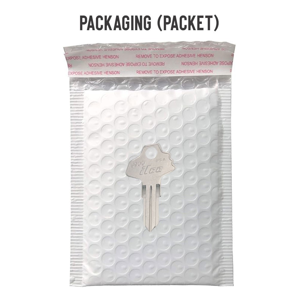 S900 Key Blank Nickel