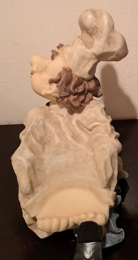 A Charming, Vintage Chef Wine Holder