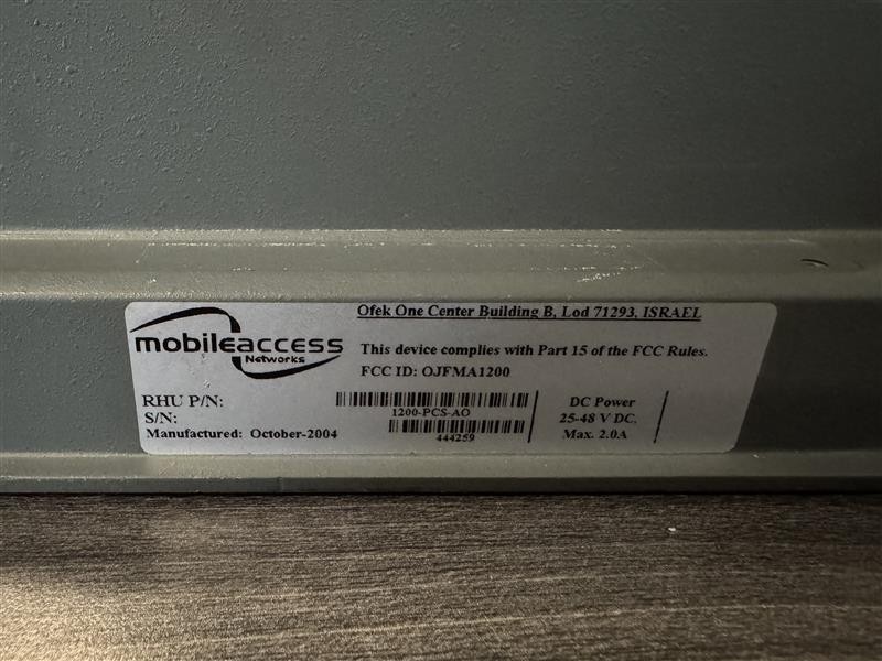 Corning MobileAccess 1200-PCS-AO