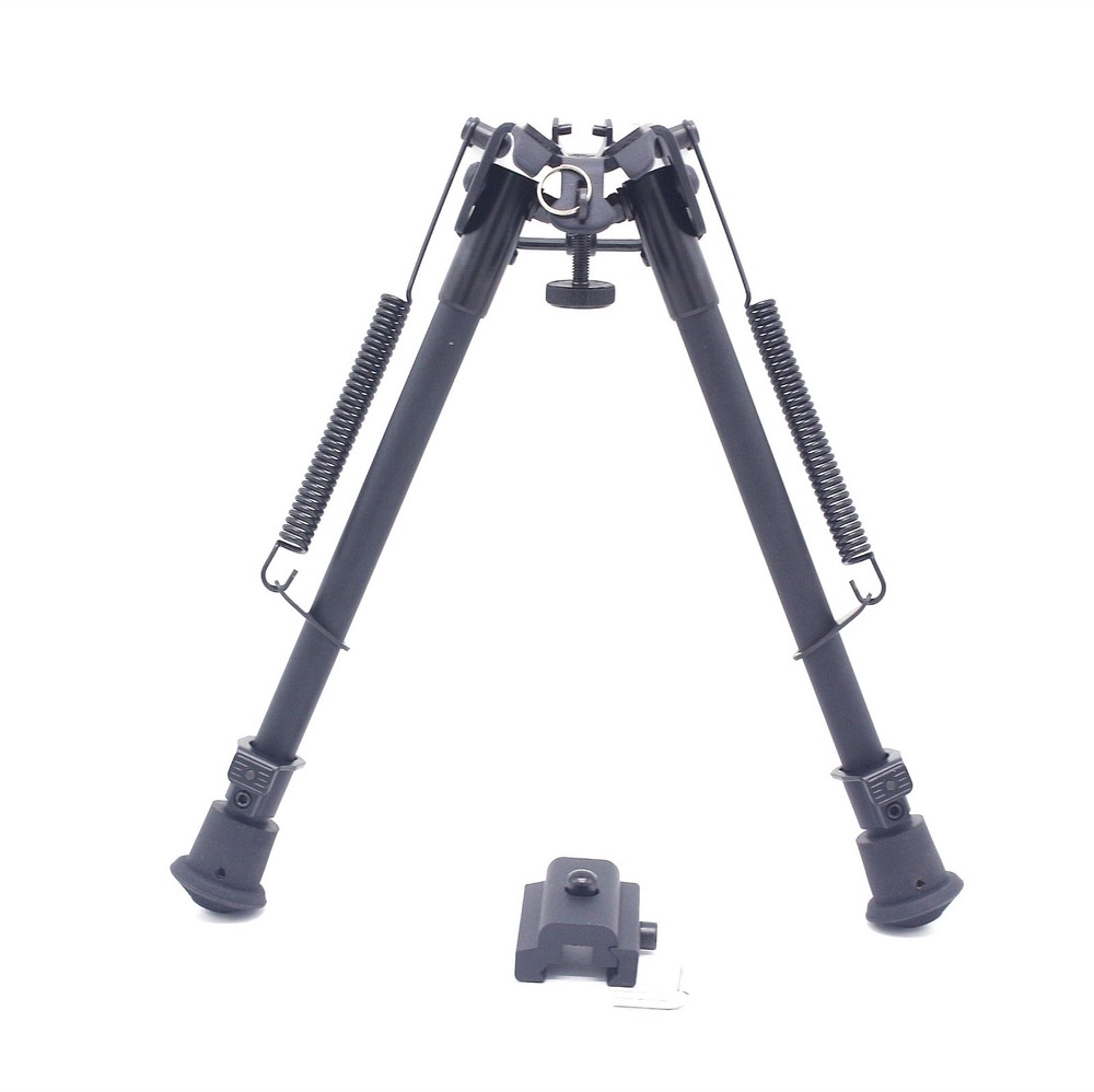 ACTIVE-8 6,9" Rifle Bipod Gun Accessori Adjustable Spring Return with Adapter
