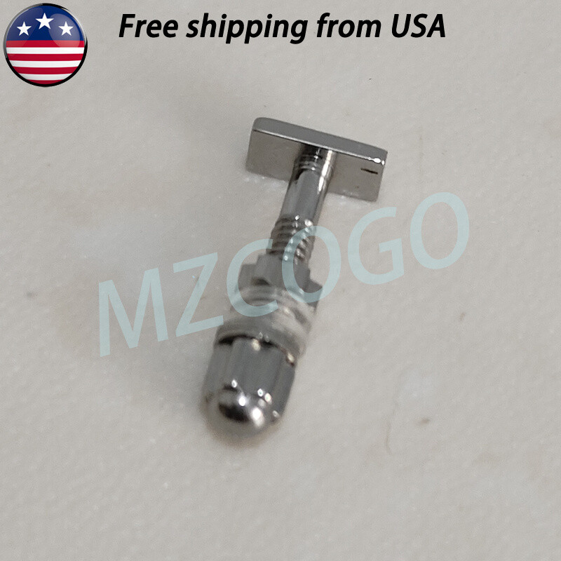 4mm*2mm Rectangle Screw & Bolt Set Replace For C ar tier Eyeglasses Frame Silver