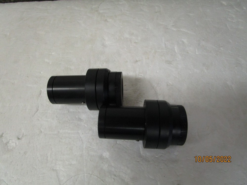 Qty (2) WPK 10x Eye Piece / Microscope Lens