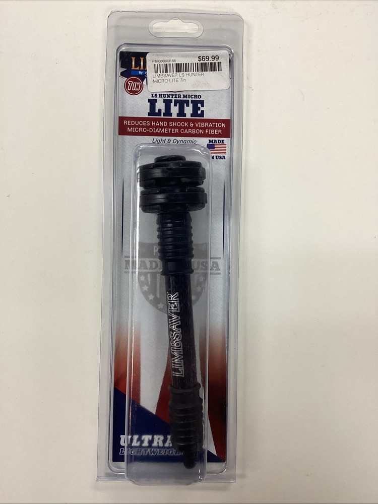 Limbsaver LS Hunter Micro Lite 7 Inch Stabilizer Black