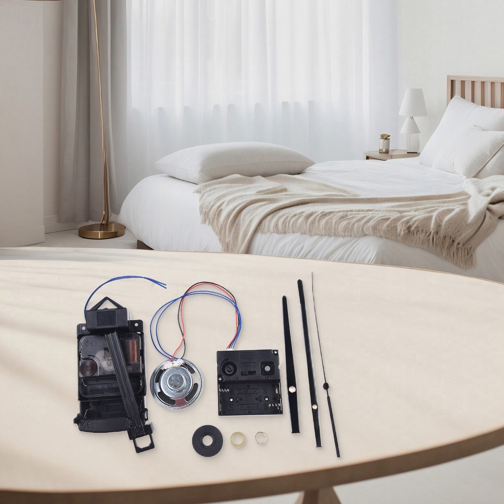 Battery Powered Quartz Pendulum Drive with Musical Chime Functionality