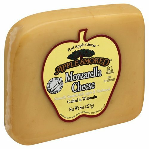 Red Apple Smoked Mozzarella Cheese 8oz.