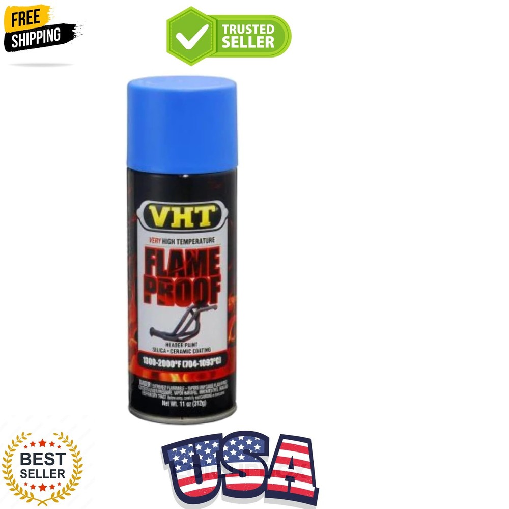 Flameproof Coating Very High Heat Flat Blue