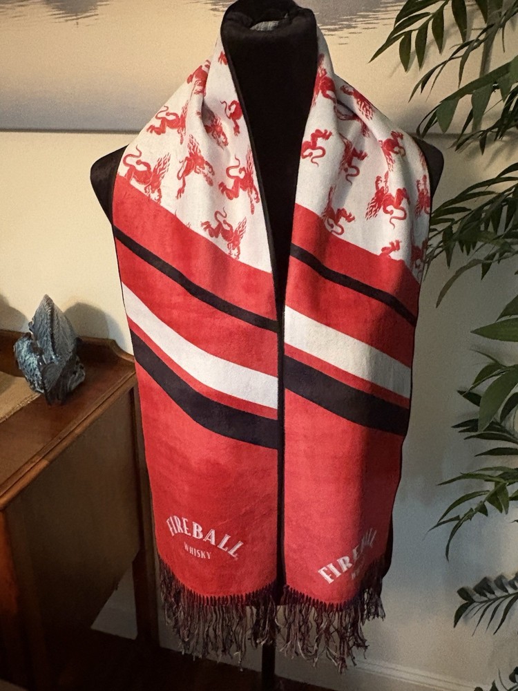 Super Soft Fireball Cinnamon Whiskey Scarf