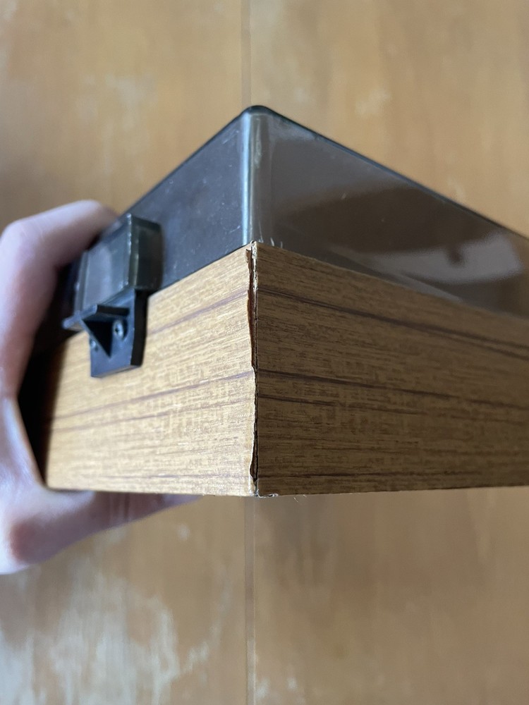 Vintage cassette storage box - hold 30