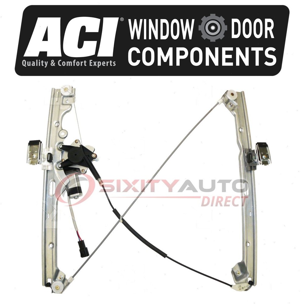 ACI Front Left Power Window Motor & Regulator Assembly for 2007-2013 ae
