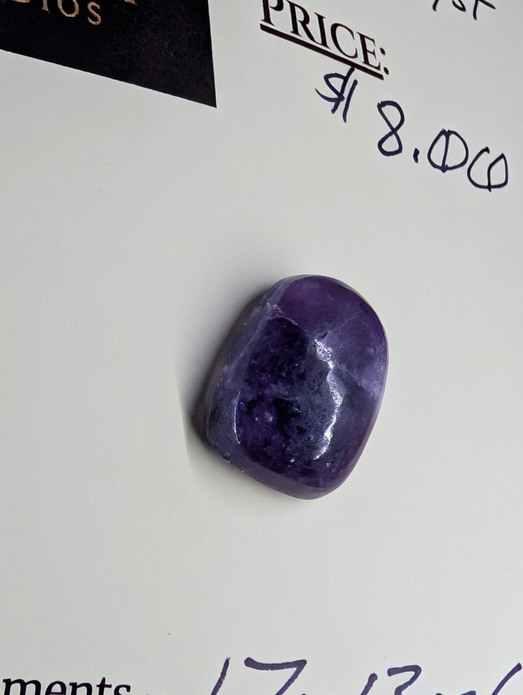 Amethyst - Rwanda - Cabochon - Distinctive Banding