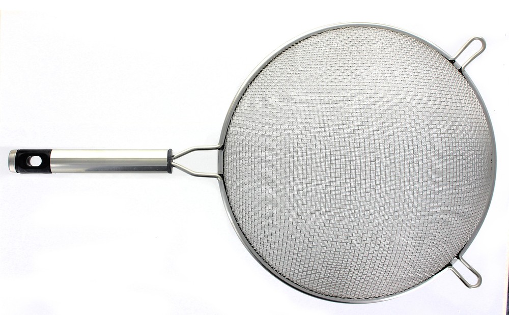 8.25" Strainer / Double Mesh / Stainless Steel