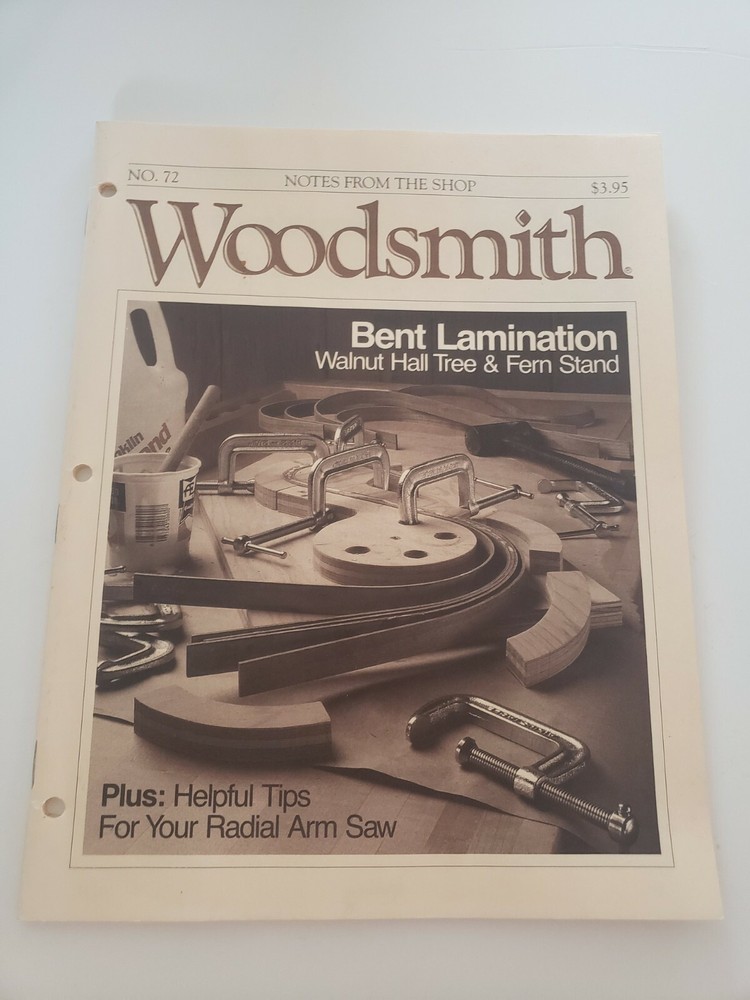 1990 Woodsmith “Notes from the Shop” Magazine No. 72