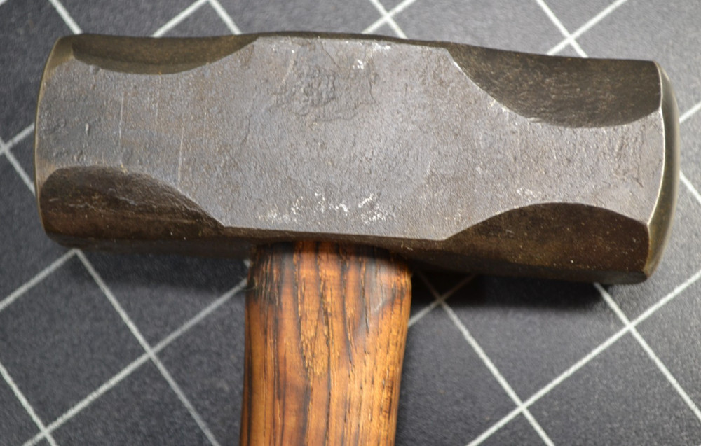 BLACKSMITH CUSTOM MADE FORGING HAMMER - ALL ORIGINAL - NEW
