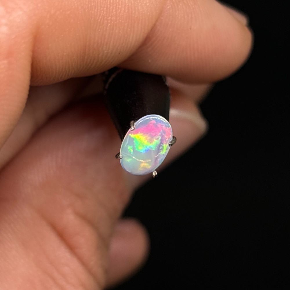 Polished Brazilian Color Wave Opal