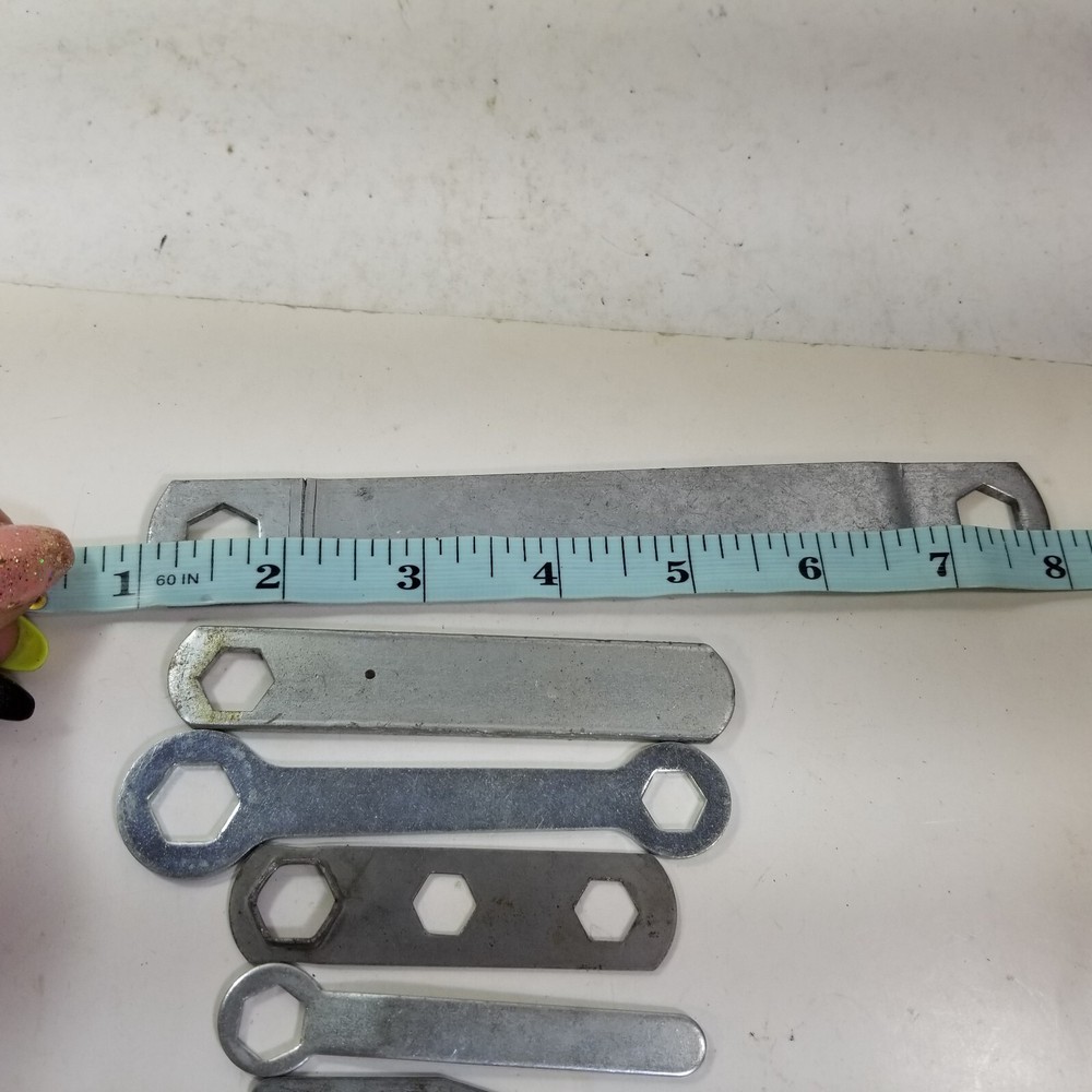 Lot of Spanner / Paint Spray Gun Multi-Wrench Tools