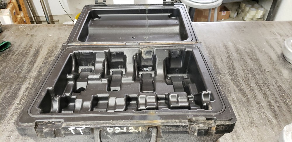 EMPTY Greenlee 10251 Threaded Applicator Assembly PLASTIC STORAGE CASE ONLY