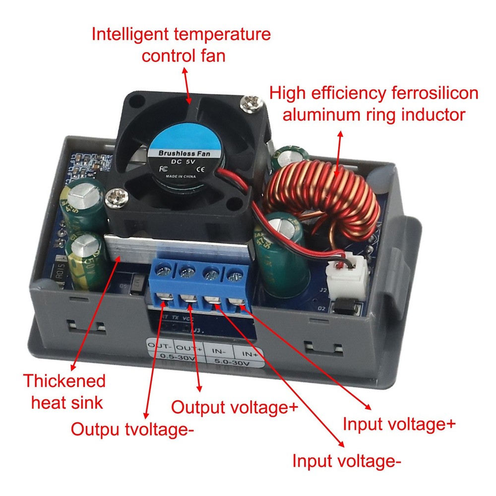 Intelligent Temperature Control in ZK 5KX Programmable Power Supply for CNC DC