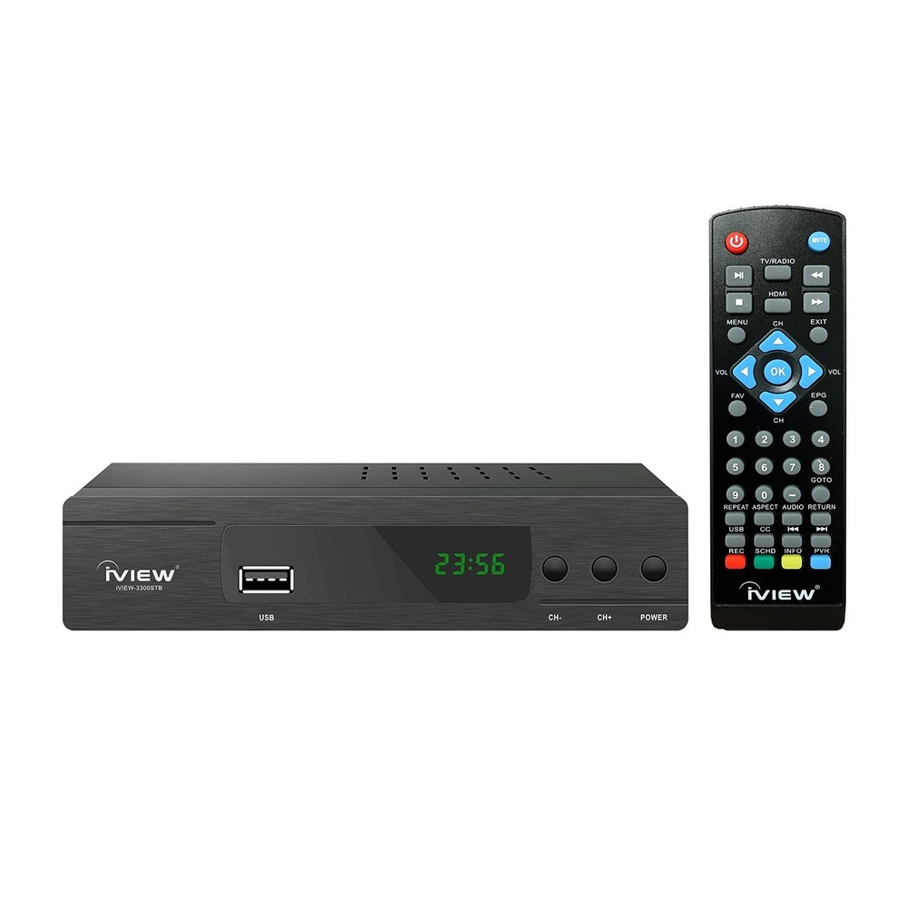 3300STB ATSC Converter with Built-In Clock - Save Programs, HDMI/USB Interface