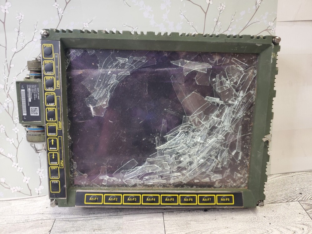 Military DRS 9800-07090-9007 BFT Display Unit For AN/UYK-128