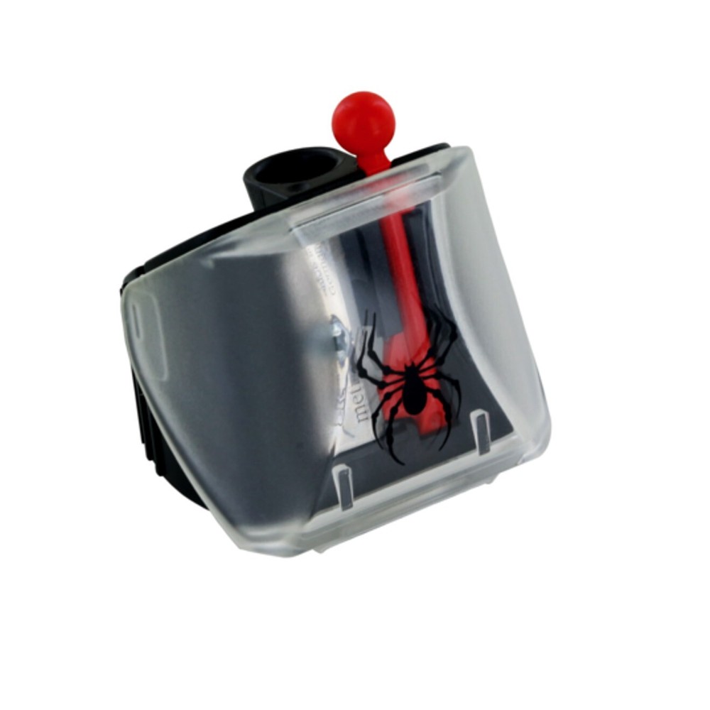 Kum Black Widow Soft Pencil & Pastels Sharpener - Sharpens to 2 Different Points