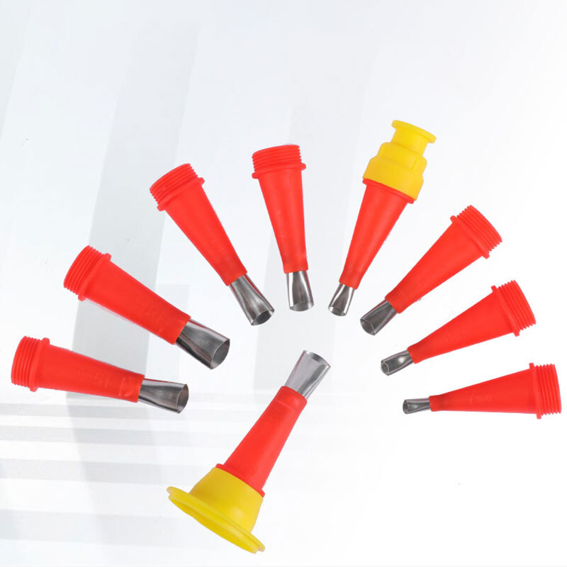 20 Pcs Rubber Nozzle Tool Kit Reusable Universal Integrated Rubber Nozzle Tool