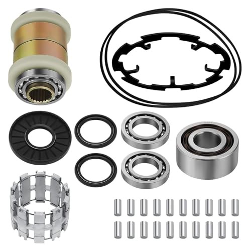 Front Differential Rebuild kit w/Output Hub Assembly Compatible with Polaris