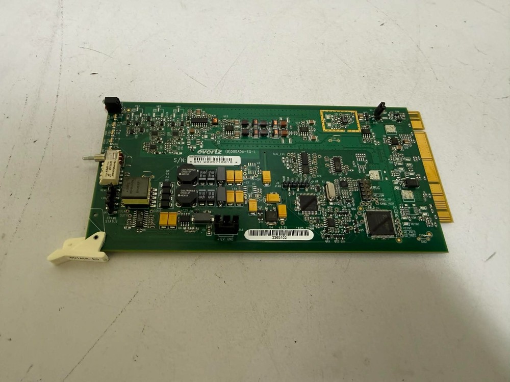 Evertz 501ADA-EQ-L Analog Video Distribution Amplifier w Cable Equalization