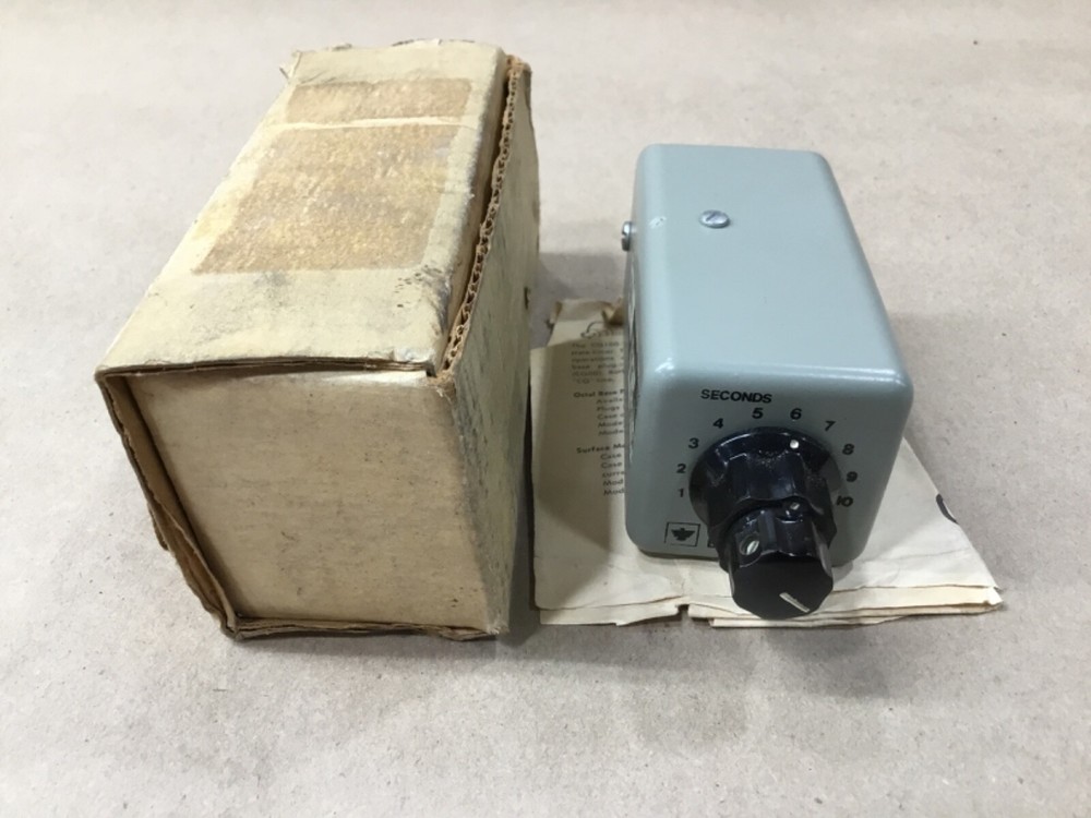 Eagle Signal Controls CG110A6 Timer Delay Relay Transistorized Timer #07H43RM