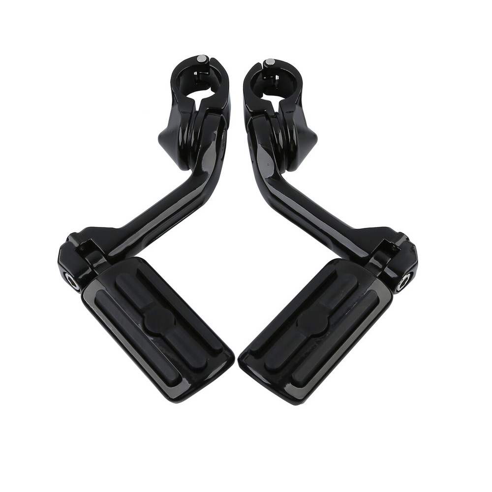 Highway Engine Guard Crash Bar & Footpegs Peg Fit For Harley Softail 2000-2017