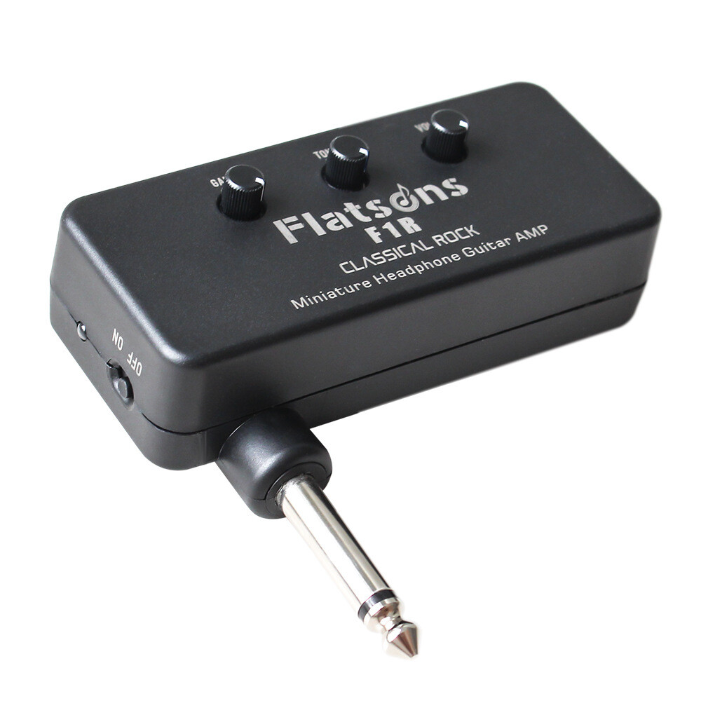Guitar adapter headphone amplifier mini box head distortion effector