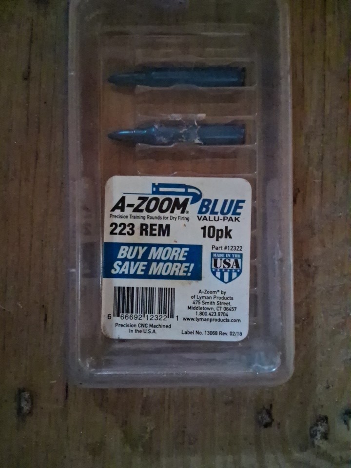 A-Zoom .223 Snap Caps 10 Pack